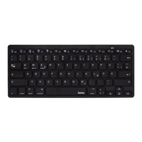 Hama KEY4ALL X510 Series operating instructions