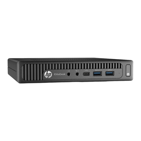 HP EliteDesk 800 G2 Desktop Mini Installation instructions