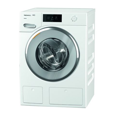 Miele WWV 980 WPS Passion operating instructions
