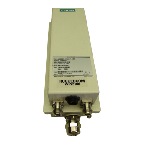 Siemens RUGGEDCOM WIN5151 User manual