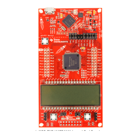 Texas Instruments MSP430FR6989 LaunchPad User manual