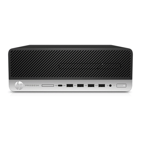HP ProDesk 600 G4 Installation instructions HP ProDesk 600 G4 Installation instructions