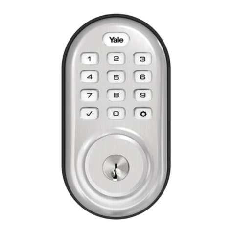 Assa Abloy Yale Real Living Assure Lock YRD216 Technical specifications