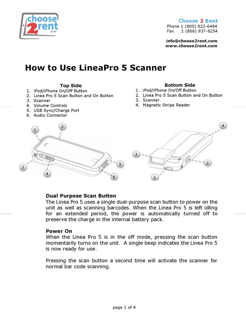 Infinite Peripherals LineaPro 5 Operating instructions