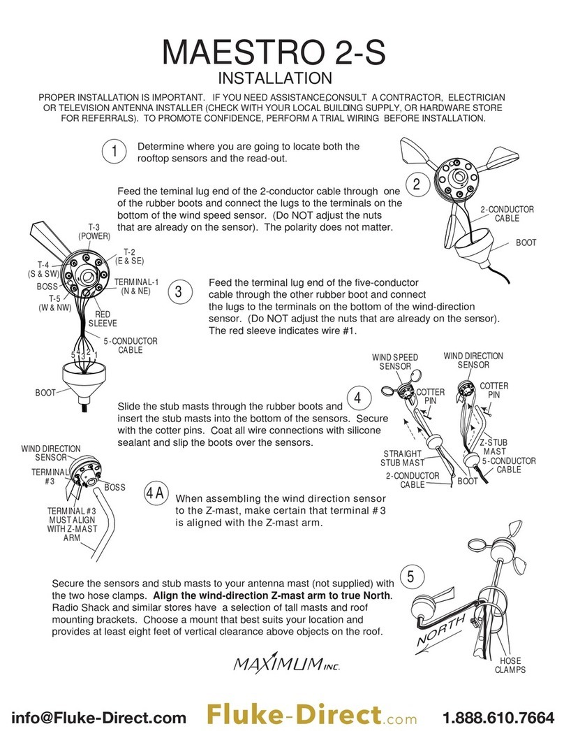 Maximum MAESTRO 2-S User manual