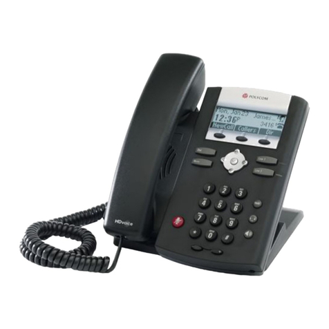 Polycom SoundPoint IP 331 User manual