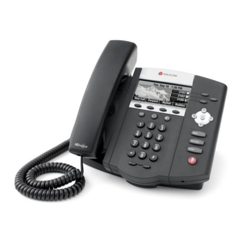 Polycom SoundPoint IP 450 User manual