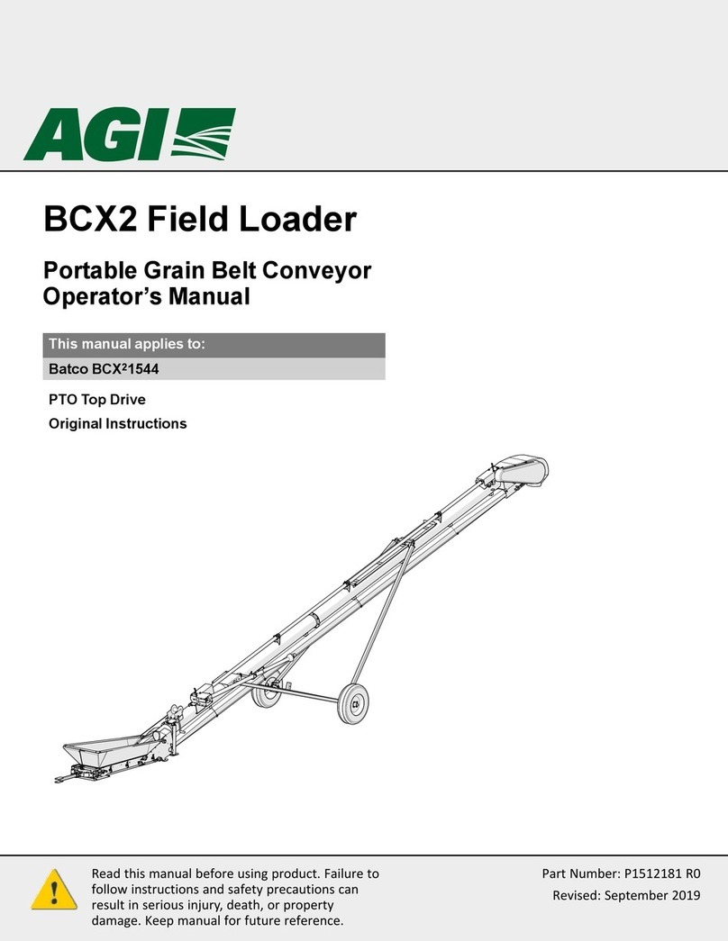 AGI Batco BCX2 1544 User manual