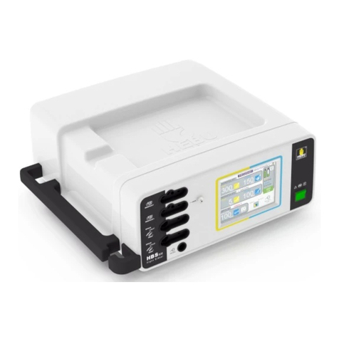 HEBU medical HBS x-touch 300 argon operating manual