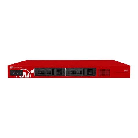 Watchguard XCS Series Installation instructions