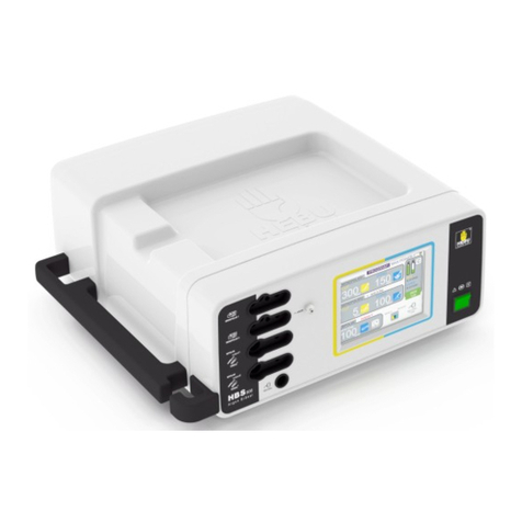 HEBU medical HBS x-touch 300 argon operating manual