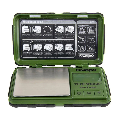 Truweigh TUFF-WEIGH User manual