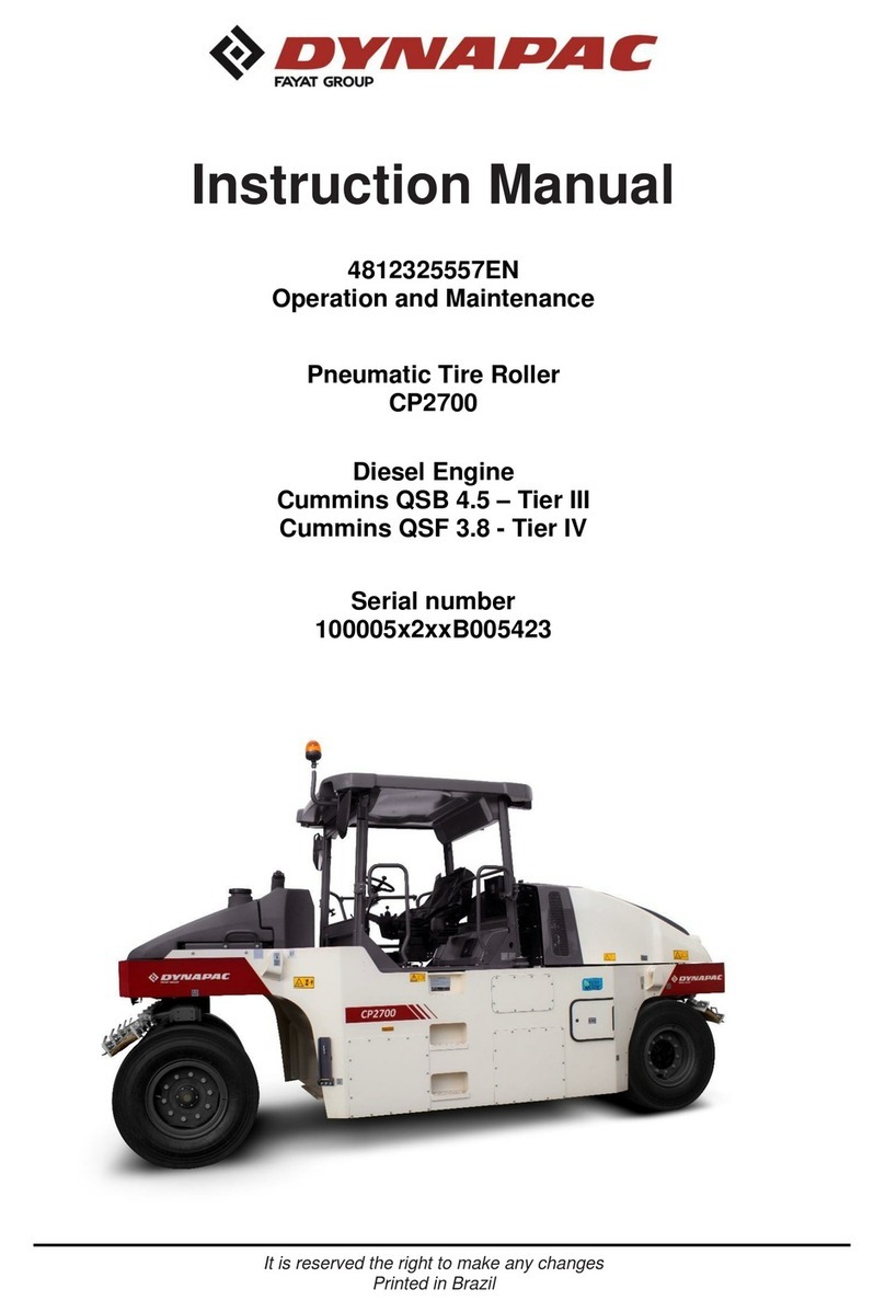 Dynapac CP2700 User manual