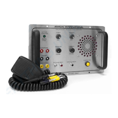 Amron 2810E-2001 user manual