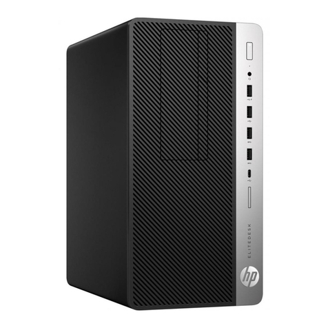 HP EliteDesk 705 G4 Installation instructions