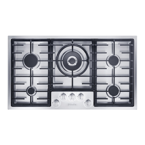 Miele KM 2356-1 User manual