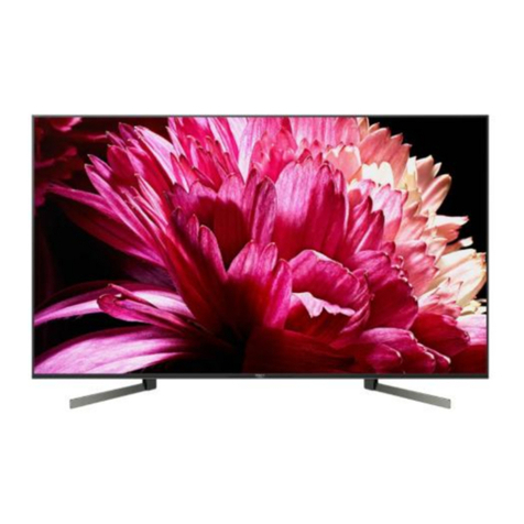 Sony BRAVIA XBR-75X950G User manual