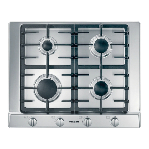 Miele KM 2010 User manual Miele KM 2010 User manual