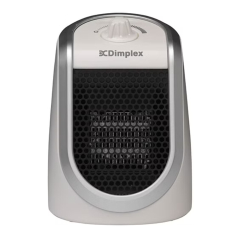 Dimplex Desk Friend DDF250 User manual