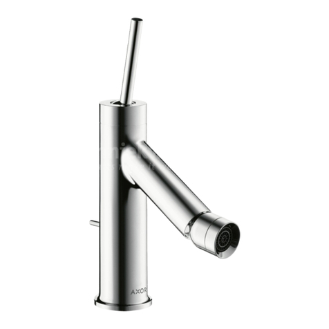 Hans Grohe AXOR Starck Series Manual Hans Grohe AXOR Starck Series Manual