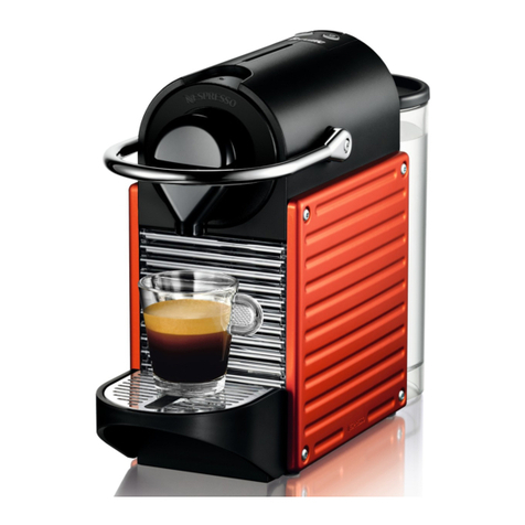 Krups Nespresso PIXIE XN 300 instruction manual