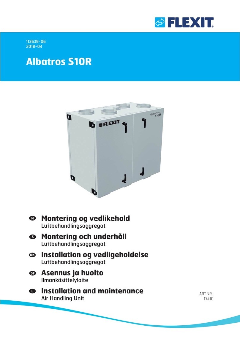 Flexit Albatros S10R Instruction Manual