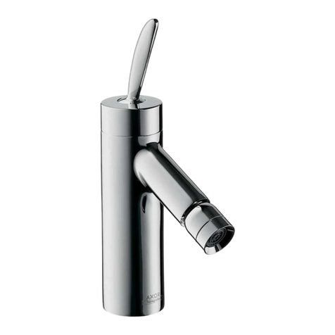 Hans Grohe AXOR Starck Series Manual