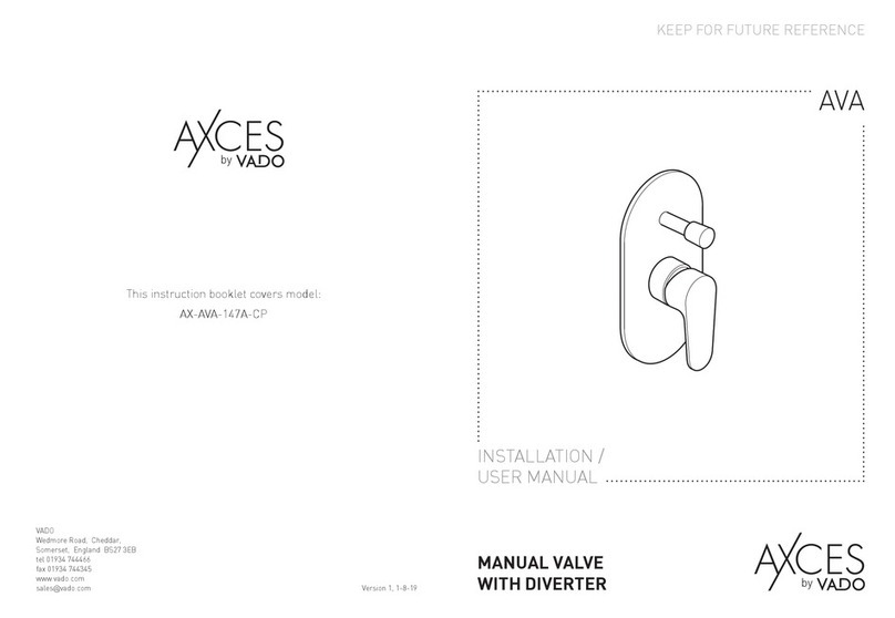 VADO AXCES AVA Series User manual