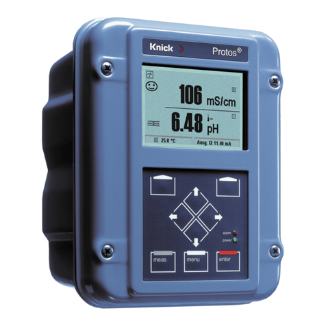 Knick Protos 3400 Series User manual