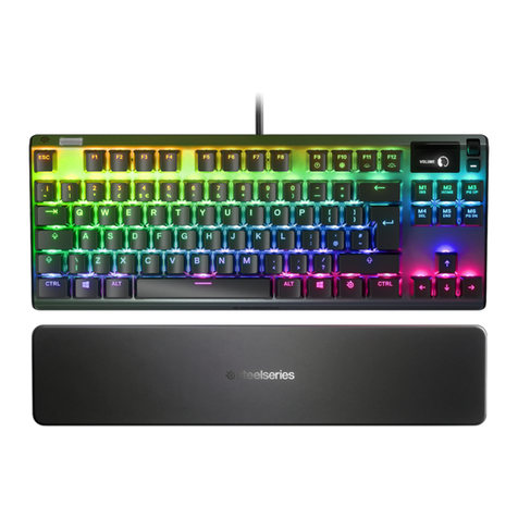 SteelSeries APEX PRO TKL Installation and operation manual SteelSeries APEX PRO TKL Installation and operation manual