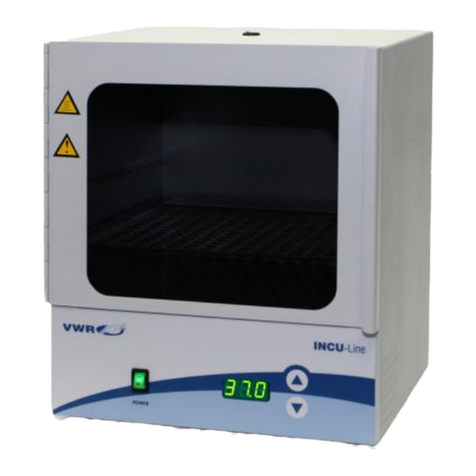 VWR VWR INCU-Line IL 10 User manual