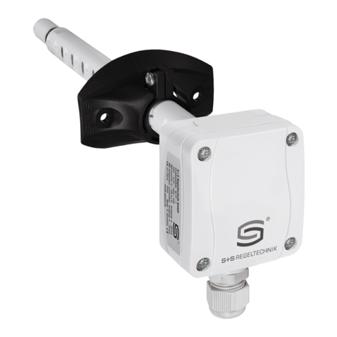S+S Regeltechnik HYGRASGARD KFF Operating Instructions, Mounting & Installation
