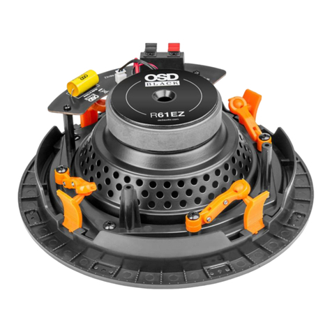 OSD Audio BLACK EZ Series User manual