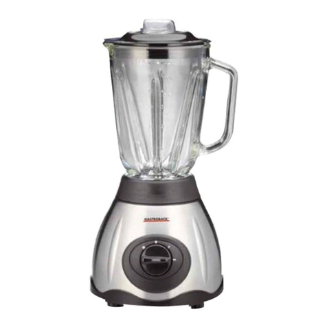 Gastroback 40998 User manual Gastroback 40998 User manual