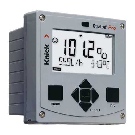 Knick Stratos Pro A2 COND Series quick start guide