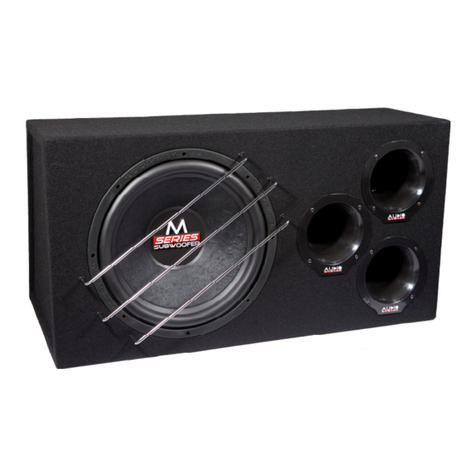 Audiosystem M Series User manual