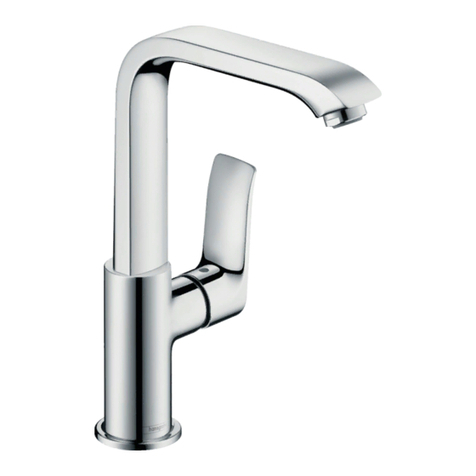 Hans Grohe Metris 23031081000 Manual