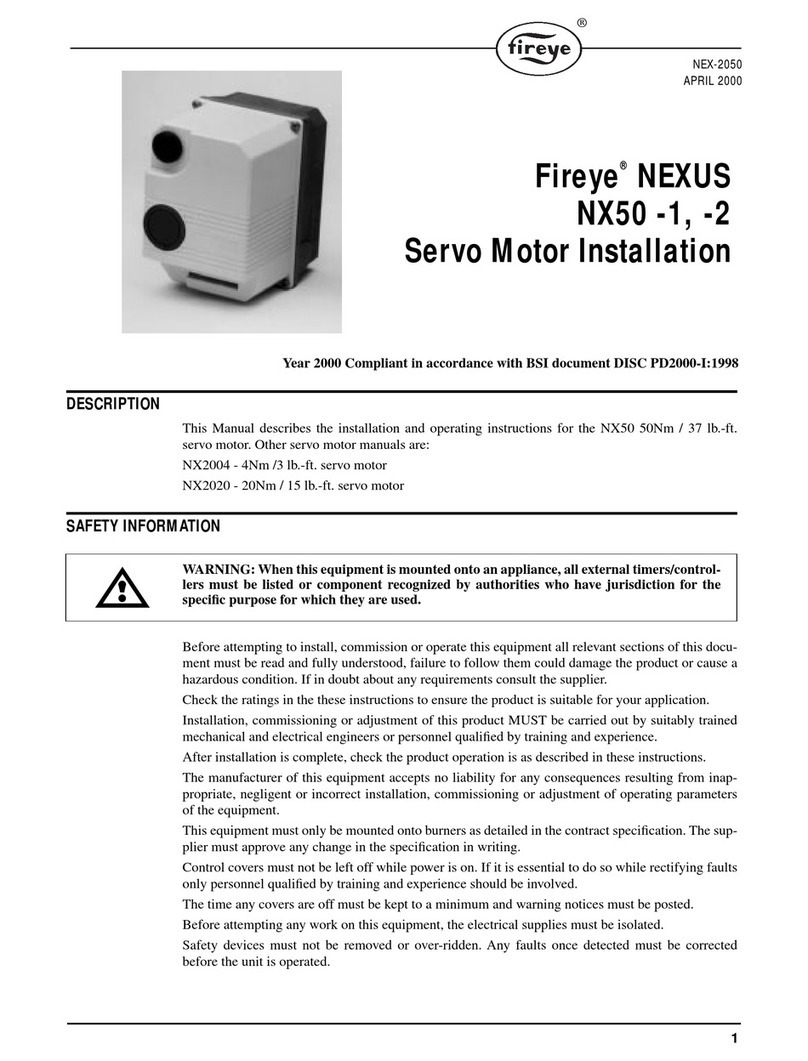 Fireye NEXUS NX50-1 Installation