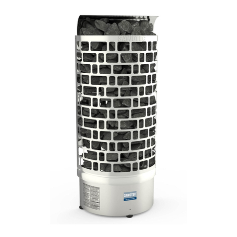Sawotec ARI HEATER WALL ARI3-45NB-WL User manual