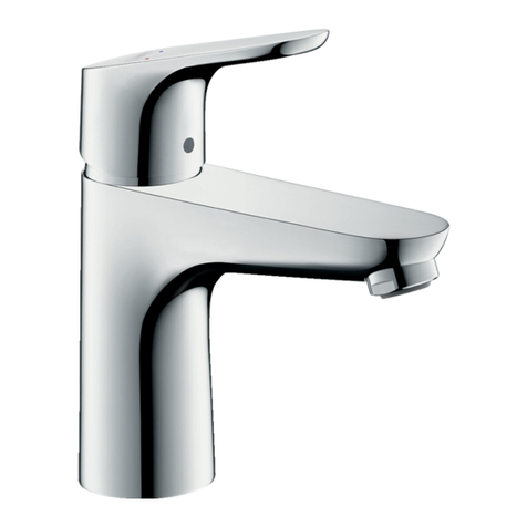 Hans Grohe Focus 100 Series Instructions for use/assembly instructions Hans Grohe Focus 100 Series Instructions for use/assembly instructions