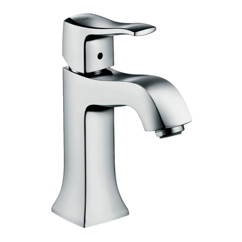 Hans Grohe Metris Classic Series Instructions for use/assembly instructions