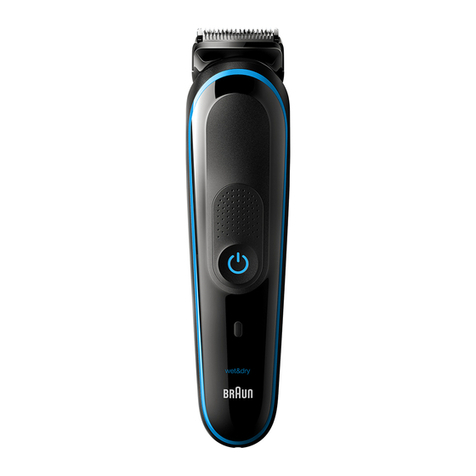 Braun MGK 3080 User manual