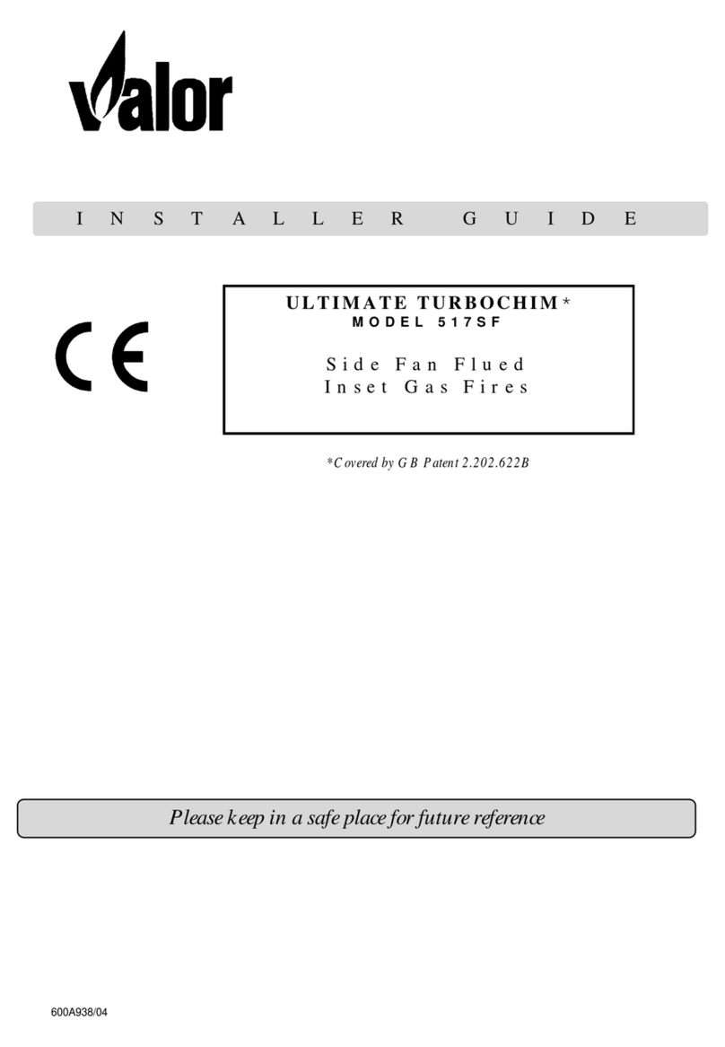 Valor ULTIMATE TURBOCHIM 517SF Assembly instructions Valor ULTIMATE TURBOCHIM 517SF Assembly instructions