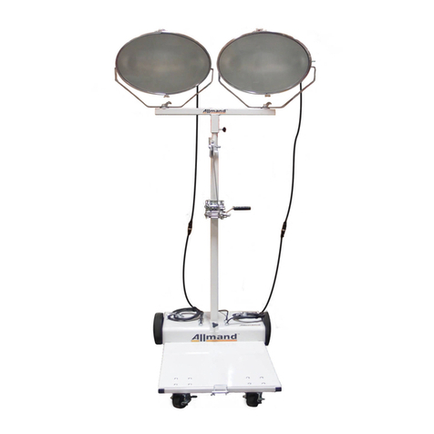 Allmand PORT-A-LITE PAL 2000W4 Operator's manual