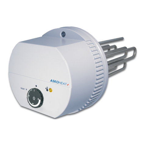 ASKOMA ASKOHEAT-FO AHFOR-BI-A Series Fitting instructions, user manual and service ASKOMA ASKOHEAT-FO AHFOR-BI-A Series Fitting instructions, user manual and service