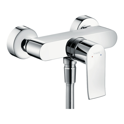 Hans Grohe Metris 31480 Series Manual