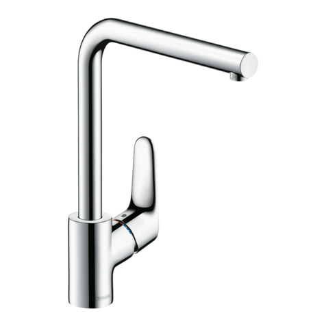 Hans Grohe 31817 Series User manual Hans Grohe 31817 Series User manual