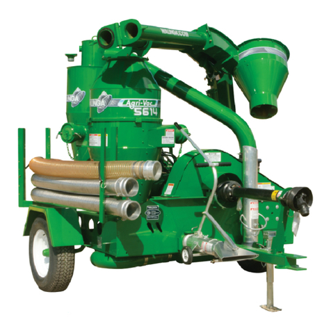 Walinga AGRI-VAC 5614 OPERATOR'S MANUAL AND PARTS BOOK