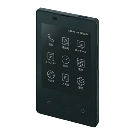 NTT docomo Card Keitai KY-01L User manual
