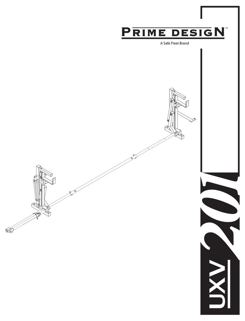Safe Fleet Prime Design UXV-201 User manual